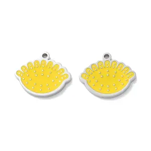 304 Stainless Steel Enamel Charms