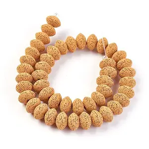 Natural Lava Rock Beads Strands