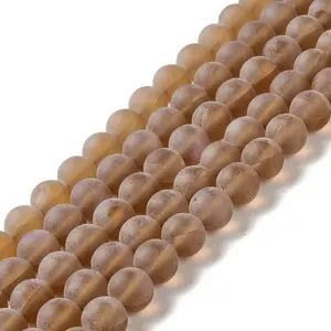 Synthetic Moonstone Beads Strands