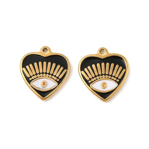 304 Stainless Steel Enamel Pendants