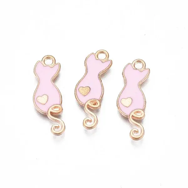 Alloy Enamel Pendants
