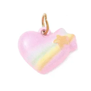 304 Stainless Steel Enamel Pendants