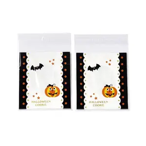 Halloween Theme Plastic Bakeware Bag