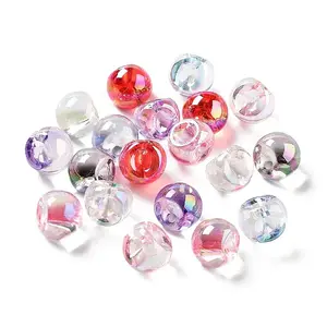 UV Plating Transparent Acrylic Pendants