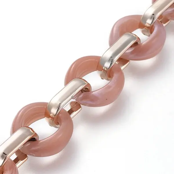 Transparent Acrylic Handmade Cable Chain