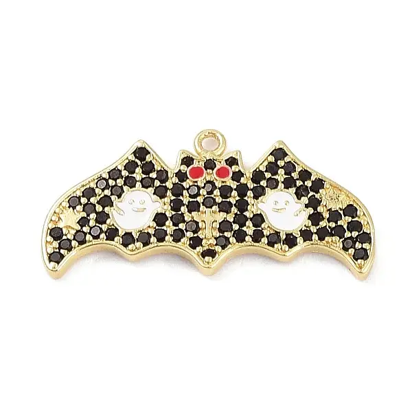 Rack Plating Brass Cubic Zirconia Pendants