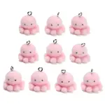 Flocking Opaque Resin Pendants