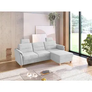 Sit & More ROHOVÁ SEDAČKA, textil, barvy stříbra