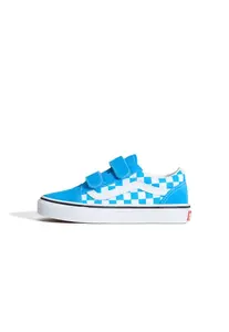 VANS Tenisky 'Old Skool Hook And Loop'  svetlomodrá / biela