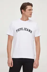 Pepe Jeans Bavlněné tričko Pepe Jeans CLEMENT