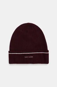 Tommy Hilfiger Čepice s příměsí vlny Tommy Hilfiger