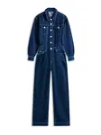 Tommy Jeans Overal  modrá denim