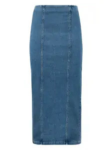 VERO MODA Sukňa 'VMMEDUSA'  modrá denim