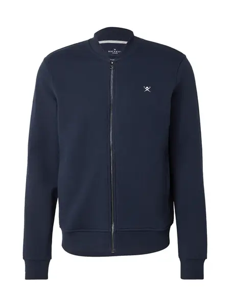 Hackett London Tepláková bunda  námornícka modrá