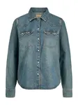 JJXX Blúzka  modrá denim