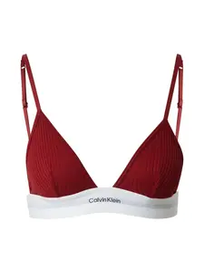 Calvin Klein Underwear Podprsenka  bordová / biela