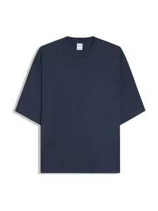Bershka Tričko  námornícka modrá