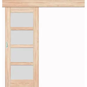 Posuvné dveře na stěnu Juka 4 - Sonoma 3D Greko