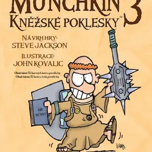 Desková karetní hra Munchkin 3: Kněžské poklesky v češtině
