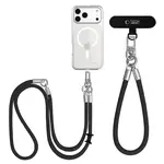Tech-Protect C10S Crossbody & Wrist popruh, černý