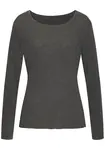 LASCANA Tričko  antracitová
