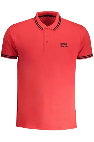 Cavalli Class pánske polo tričko červené