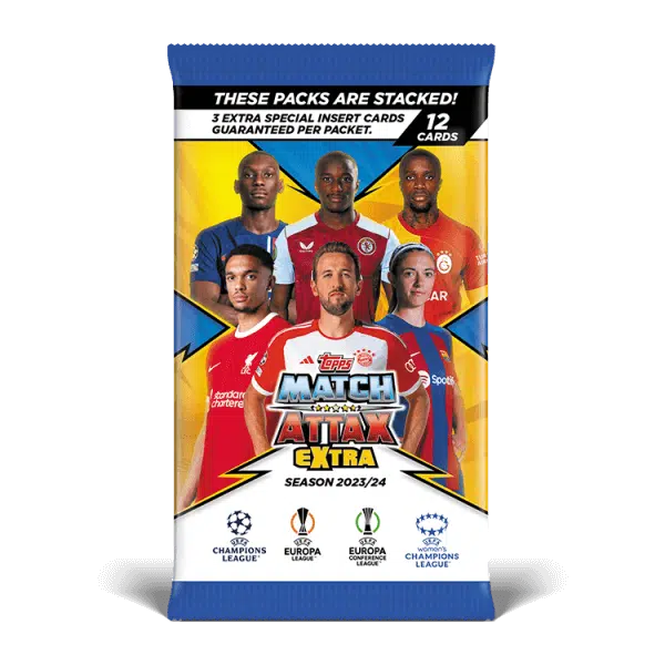 2023-2024 Topps Match Attax Extra booster balíček