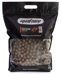 Squat carp active boilies the crab - 5 kg 24 mm