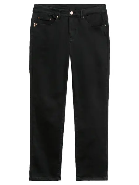 SHEEGO Džínsy  čierny denim