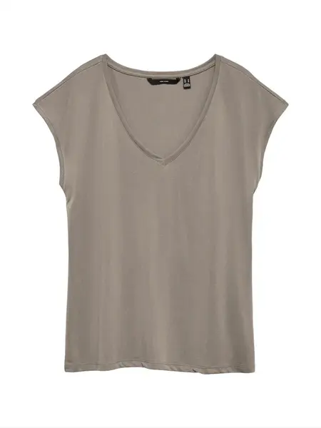 VERO MODA Tričko 'VMFilli'  tmavošedá