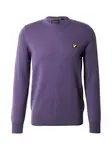 Lyle & Scott Sveter  žltá / fialová