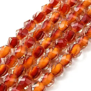 Two Tone Resin Beads Strands