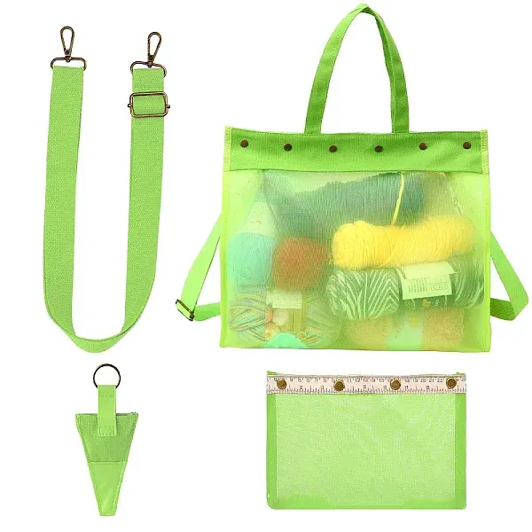 PVC Shoulder Yarn Storage Bag