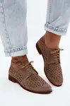 Kožené semišové mokasíny Zazoo Cappuccino