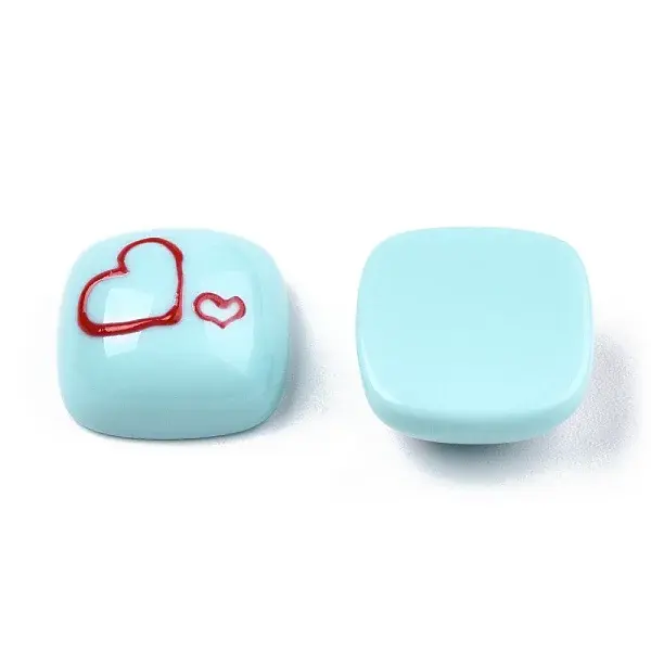 Opaque Resin Enamel Cabochons