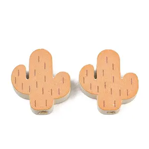 Printed Poplar Wood Beads
