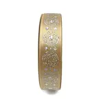 48 Yards Silver Stamping Polyester Ribbon