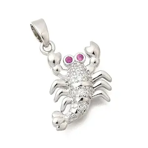 Brass Cubic Zirconia Pendants