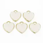 Light Gold Plated Alloy Pendants