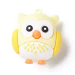 PVC Cartoon Owl Doll Pendants