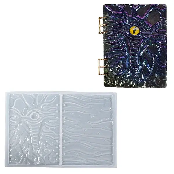 Evil Eye DIY Binder Notebook Cover Silicone Molds