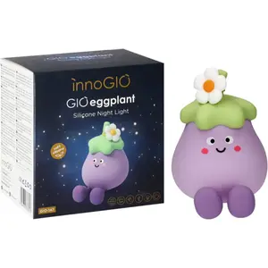 innoGIO GIOeggplant stmievateľná detská LED lampička 1 ks