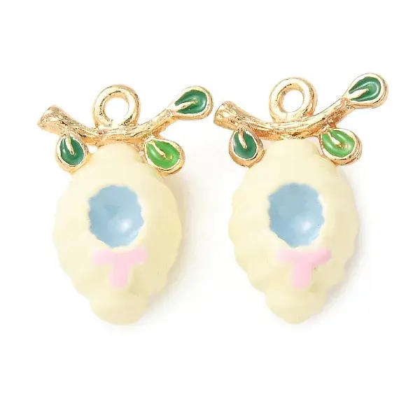 Alloy Enamel Pendants
