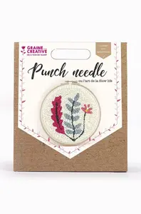 Graine Creative  Vyšívací souprava  Vegetal Punch Needle Kit