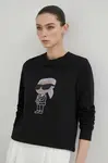 Bavlnená mikina Karl Lagerfeld