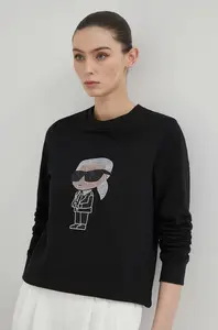 Karl Lagerfeld Bavlnená mikina Karl Lagerfeld