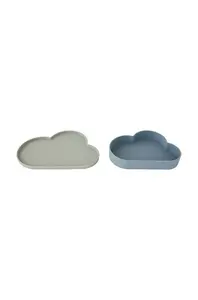 OYOY Súprava taniera a misy OYOY Chloe Cloud 23,5 / 19,5 cm