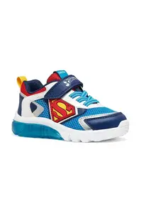 Geox Dětské tenisky Geox CIBERDRON x Superman