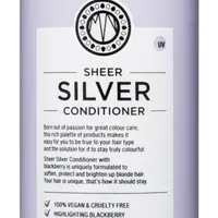 Maria Nila Hydratační kondicionér neutralizující žluté tóny vlasů Sheer Silver (Conditioner) 300 ml