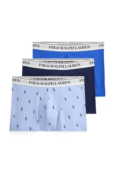 Polo Ralph Lauren boxerky pánské bavlněné s elastanem 3-pack
